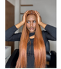 Kathy  Spicy ginger  6*6 Raw hd lace wig