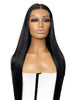 Anara Black  Straight HD Lace Frontal Human Hair Wig,right side picture close up