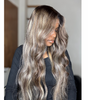 Lily blonde 5*5 hd lace Raw Hair Wig