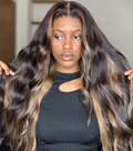 Nelly  bronde 5*5 Raw hd lace wig