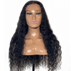 Sandra Deep curly Black HD Lace Human Hair Wig, Front side picture 02